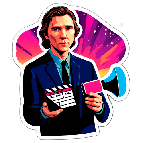 Sticker Cinemático de Paul Dano