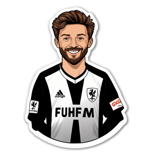 Fulham Team Spirit Sticker