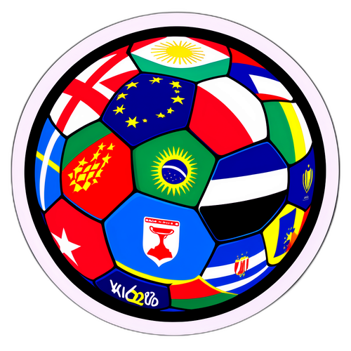 Epische Sticker voor de Coupe du Monde 2026