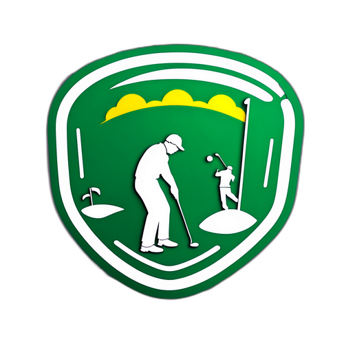 Dynamisk PGA leaderboard med golf symboler