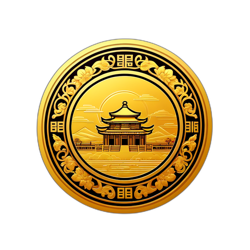 조선일보의 역사와 전통을 강조하는 골든 에라 이미지 스티커