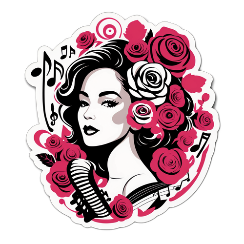 Ritratto di Iva Zanicchi tra le Rose