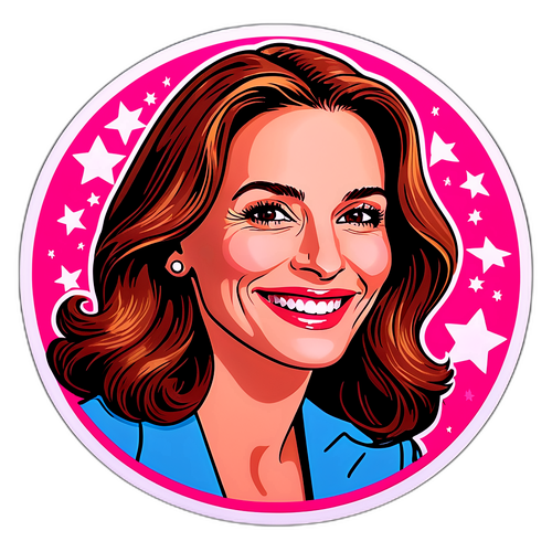 Julia Roberts Smil med Hjerteramme