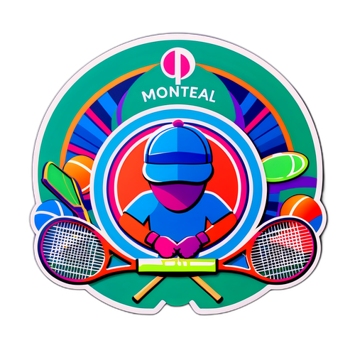 Artistikong Representasyon ng Montreal Open Logo