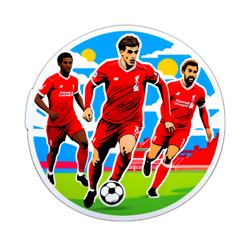 Aufkleber inspiriert von Liverpool FC