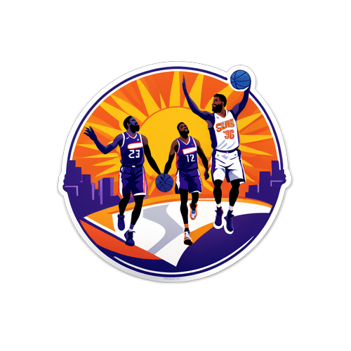 Hindi Ka Naniniwala sa Sobrang Taimtim na Laban ng Clippers at Suns! Isang Sticker na Magpapakita ng Timpladong Pagtutulungan at Athleticism!