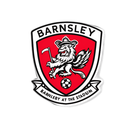 Hình Dán Logo Barnsley