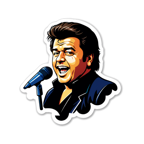 Nostalgische Andre Hazes Sticker