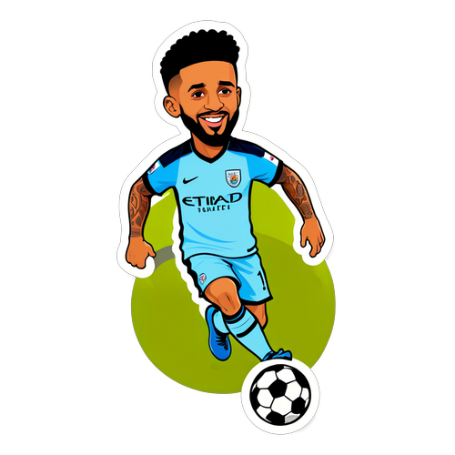 Kyle Walker: Snabbast i Spelet! Upptäck "Speedster" Klistermärket!