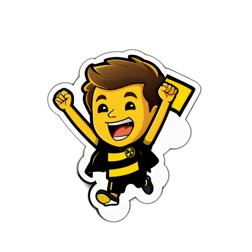 Penyokong Dortmund Ceria