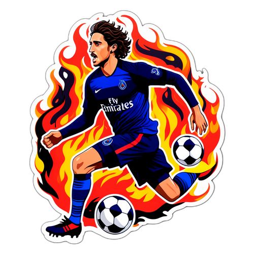 Vurige Voetbalpassie van Rabiot