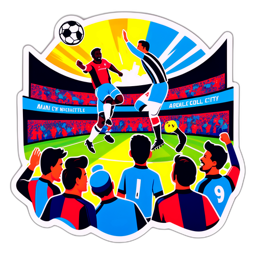 Intensiteten i Fotballkampen: Man City vs Newcastle