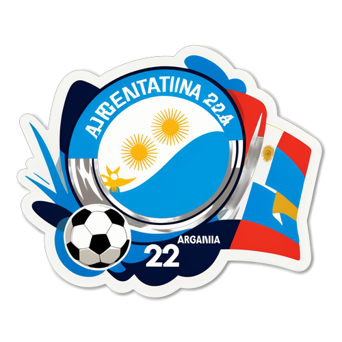 Semangat Nasional! Dukung Argentina U23 Menuju Paris 2024 dengan Stiker Menawan Ini!