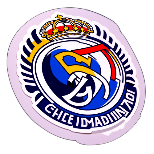 Aufkleber von Real Madrid gegen Osasuna