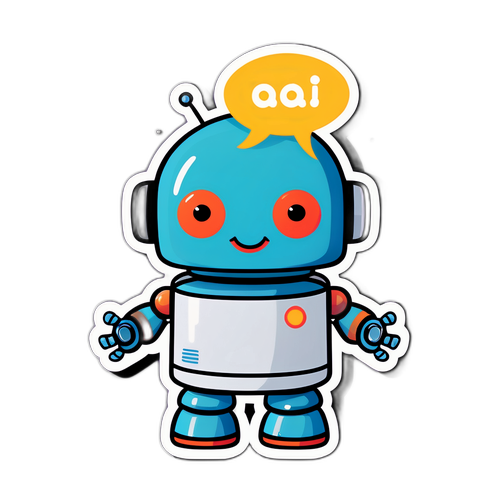 Robot Mesra dengan Bualan Menarik