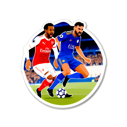 Intensitet i Leicester vs Arsenal Kampen