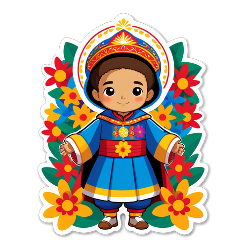 Sticker ng Sto. Niño