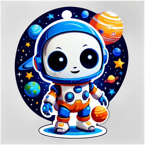 Blast Off on a Cosmic Adventure with the Whimsical Astro Bot - Join the Fun Among Stars!