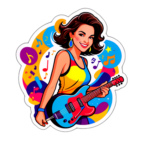 Sticker Allegra per Alessandra Amoroso