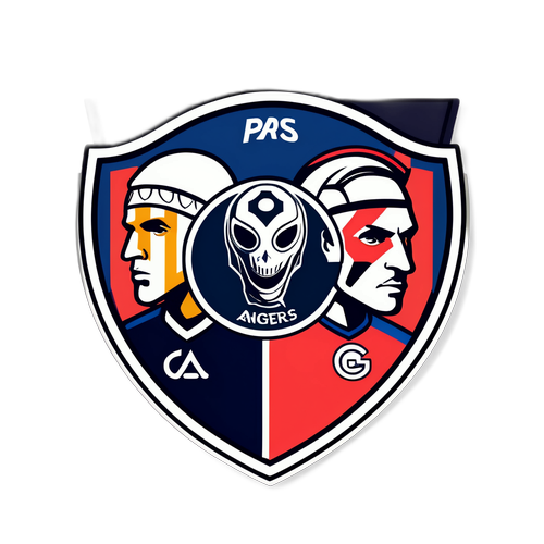 Sticker PSG - Angers
