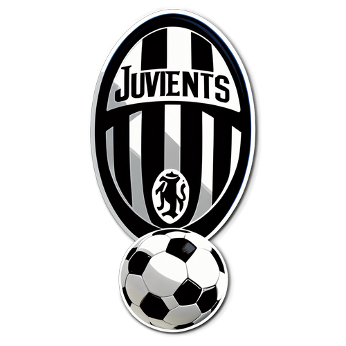 Sticker cu logo-ul Juventus