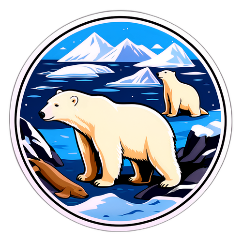 Nálepky pro arktickou expedici
