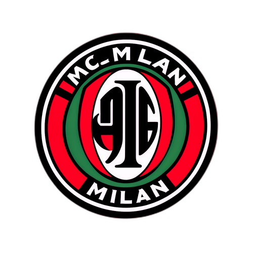 Stika ya Retro AC Milan