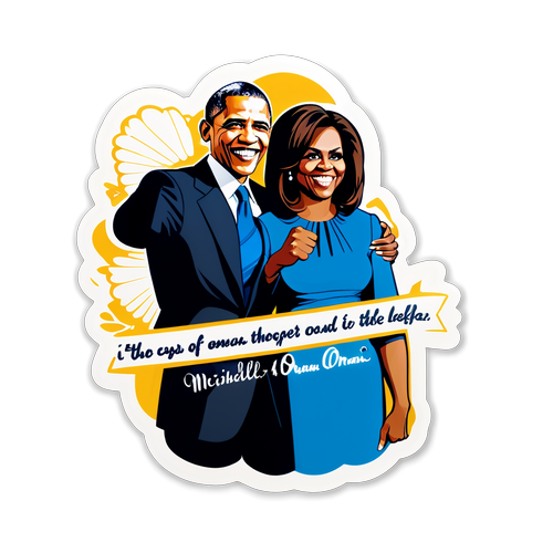 A Meaningful Representation of Michelle and Barack Obama