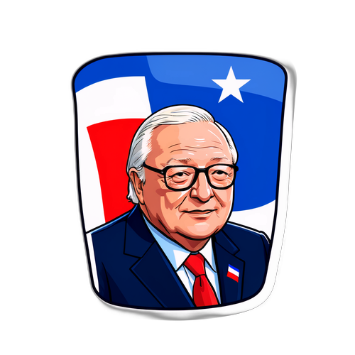 Autocollant Jean-Marie Le Pen Politique Française