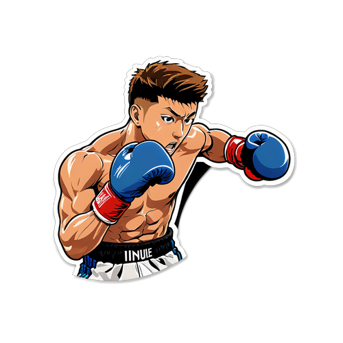 Sa Kalagitnaan ng Laban: Naoya Inoue na Puno ng Kapangyarihan at Pagsisikap!