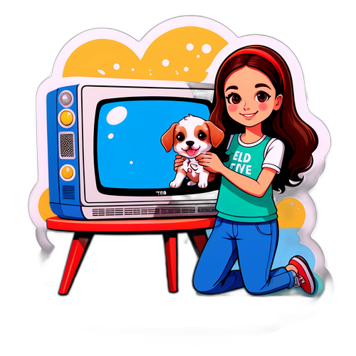 Ετικέτα με την Έλενα Τσολάκη και τον μικρό της σκύλο