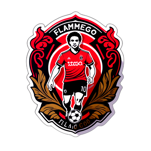 Stiker Budaya Sepak Bola Flamengo