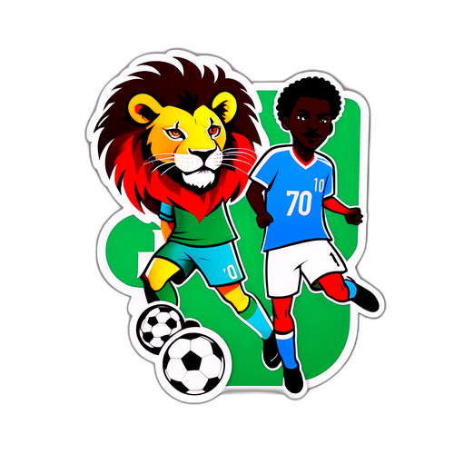 Simba na Mchezaji wa Sudan