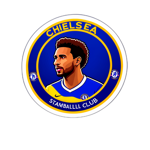 Thiết kế nhãn dán vui vẻ với Câu lạc bộ Chelsea