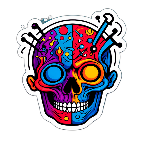 Kaos Anatomisi Sticker