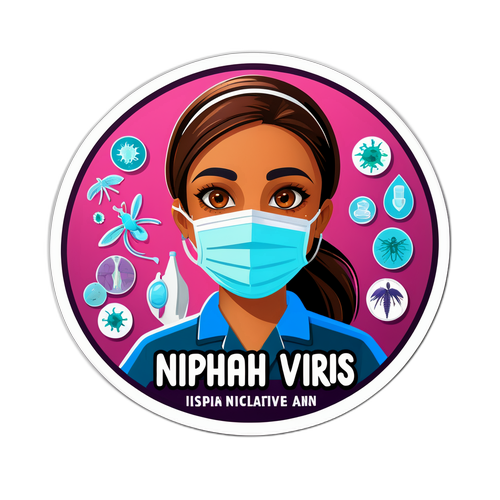 Sticker ya Uelewa kuhusu Virusi vya Nipah