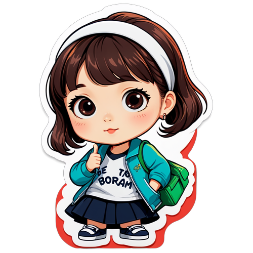 สติกเกอร์ "Toe Boram"