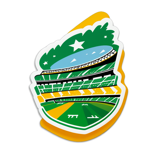 Stadion Atletico Nacional dengan Penggemar
