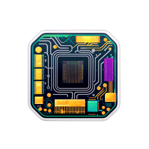 微米科技主題貼紙