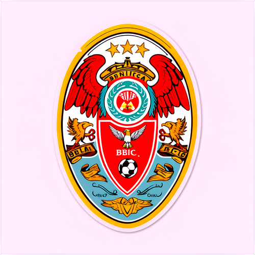 Benfica'nın Tarihini Yansıtan Bu Vintage Sticker Herkesin Kalbini Çalacak!