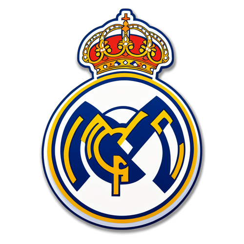 Real Madrid Logolu Sticker