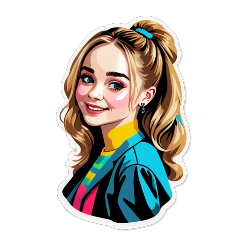 Sticker Keren Sabrina Carpenter: Warna-Warni dan Musik yang Menggugah Jiwa!