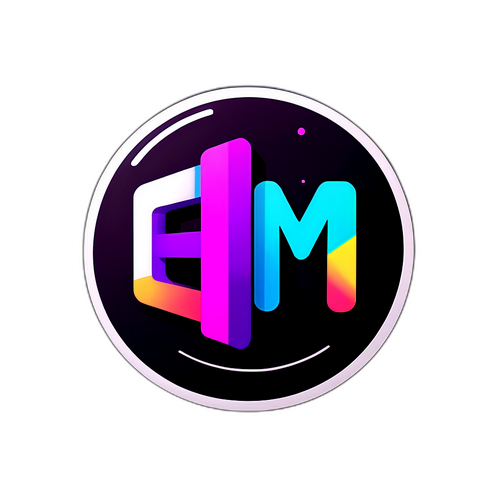 Logo moderne pour M6+