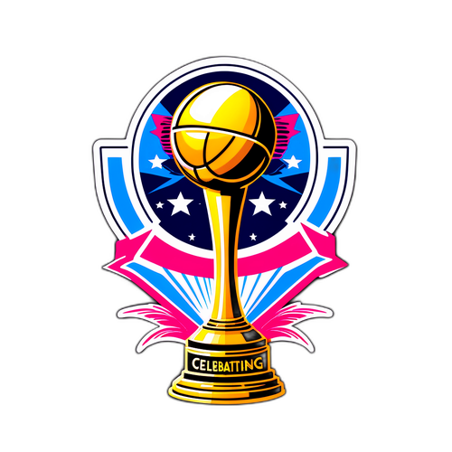 Elegant ESPYs Trophy Sticker