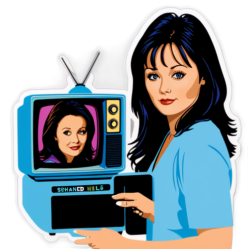 Retro Ster: Shannen Doherty's Iconische Rol Stickers