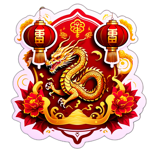 Stiker Meriah Imlek 2026