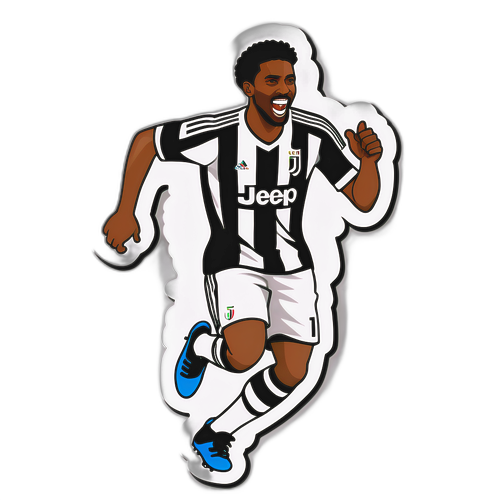 Sticker ya Sherehe ya Mchezaji wa Juventus