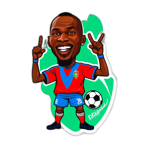 Fierce El Hadji Malick Diouf Karikatur