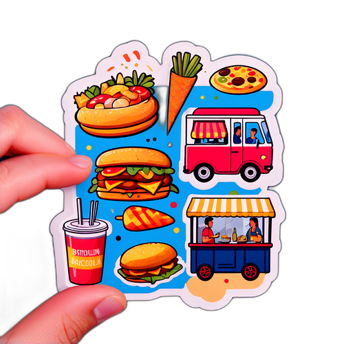 바르셀로나의 활기찬 일상