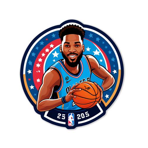 NBA All-Star 2025 Sticker